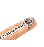 Laguiole en Aubrac Belle pièce 2025/9 - 12cm fourche de peuplier - plein manche