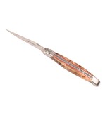 Laguiole en Aubrac Belle pièce 2025/10 - 12cm fourche de peuplier - rode plaatjes