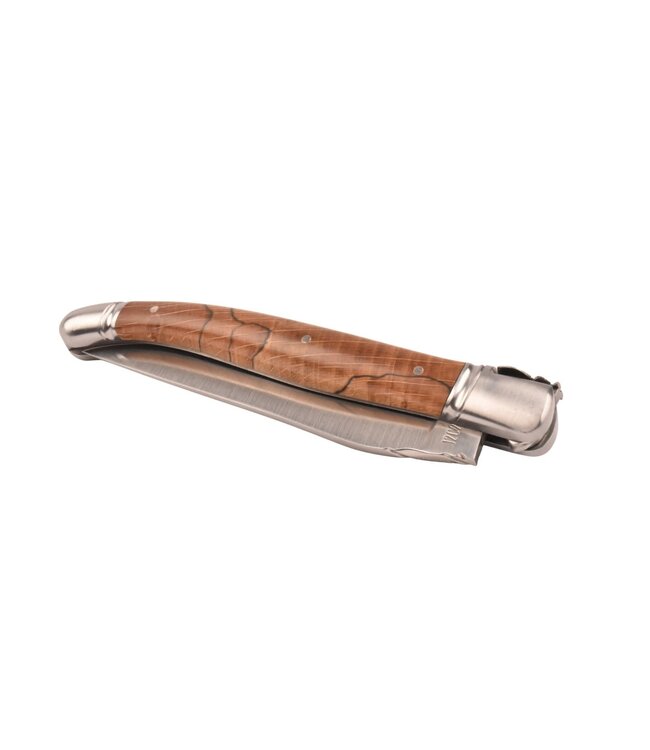 Laguiole en Aubrac Belle pièce - 12cm Aubrac-beuk - speciale bij - mat