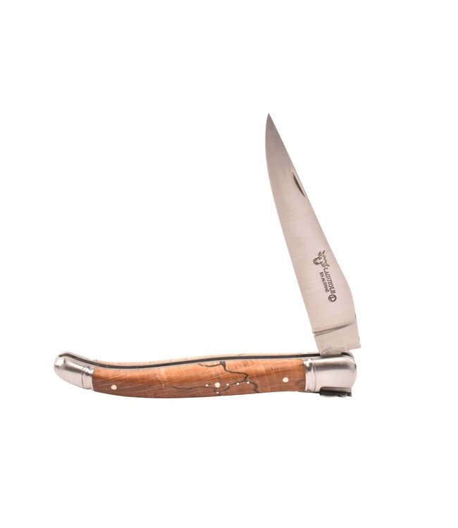 Laguiole en Aubrac Belle pièce - 12cm Aubrac-beuk - speciale bij - mat