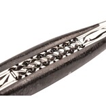 Laguiole en Aubrac Belle pièce 2025/12 - 12cm os de mammouth - damast balbach - double platines