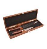 Yaxell Ran Japanse messenset - Limited Edition - mahoniehout