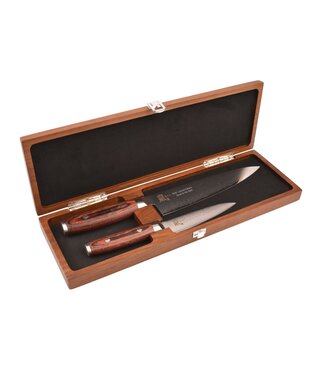 Yaxell Ran Japanse messenset - Limited Edition - mahoniehout