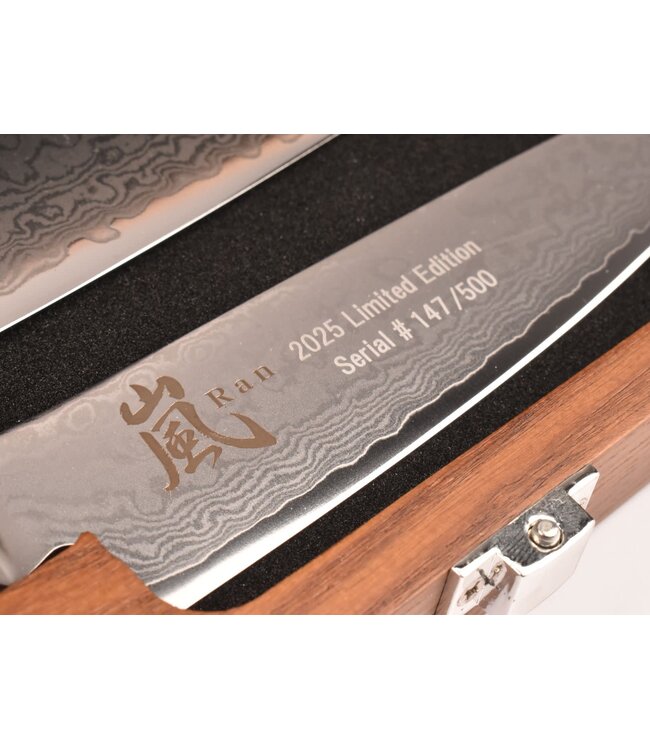 Yaxell Ran Japanse messenset - Limited Edition - mahoniehout