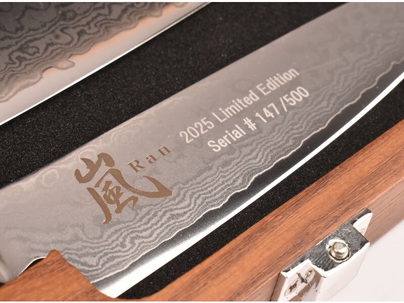 Yaxell Ran Japanse messenset - Limited Edition - mahoniehout