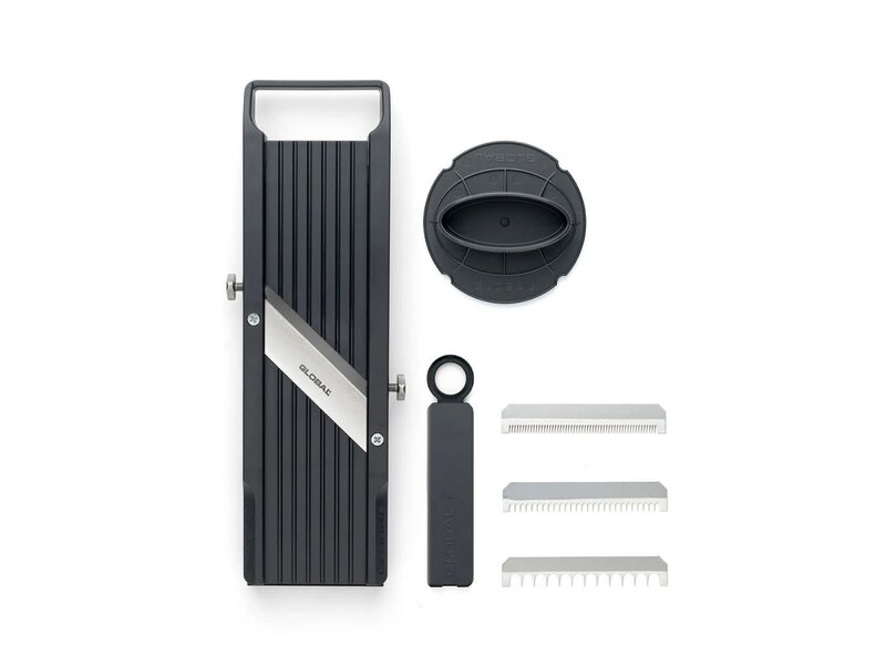 Global GSL-64 mandoline - 64mm breed met 3 messen