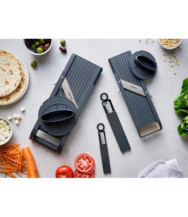 Global GSL-64 mandoline - 64mm breed met 3 messen