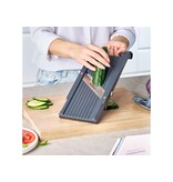 Global GSL-95 mandoline - 95mm breed met 3 messen