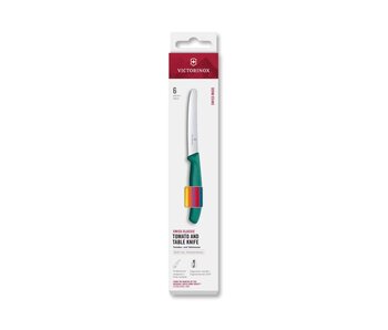 Victorinox Swiss Classic set van 6 tafel/tomatenmessen - veelkleurig
