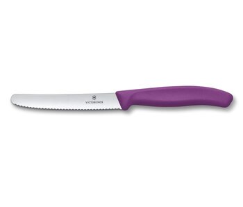Victorinox Swiss Classic tafel/tomatenmes - paars