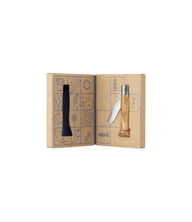 Opinel Néo6 Opiflex met heft in olijfhout