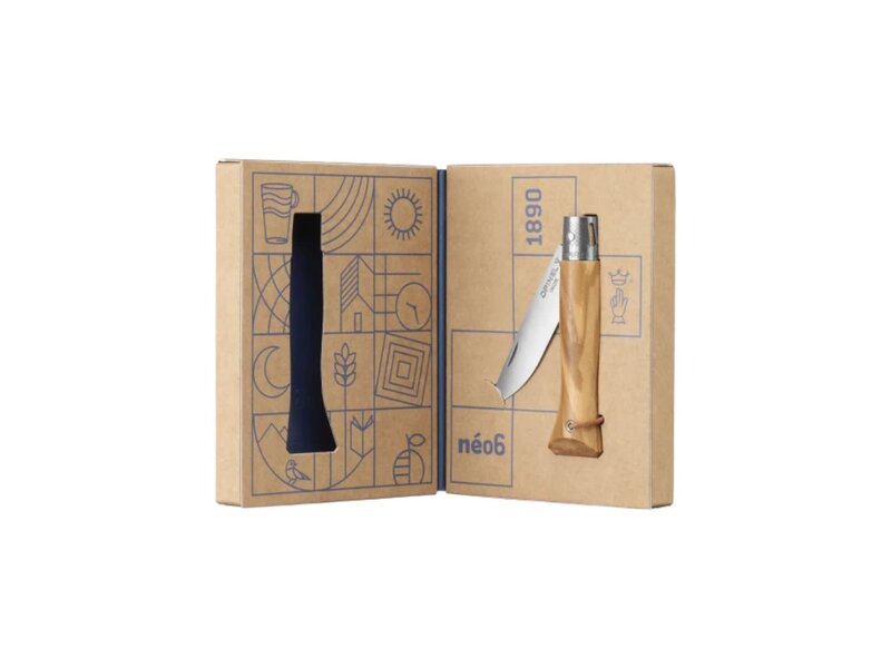 Opinel Néo6 Opiflex met heft in olijfhout