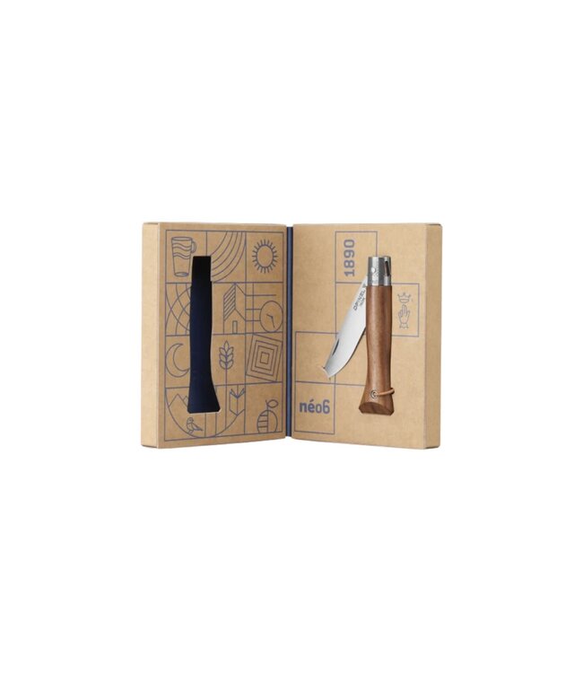 Opinel Néo6 Opiflex met heft in zwart notenhout