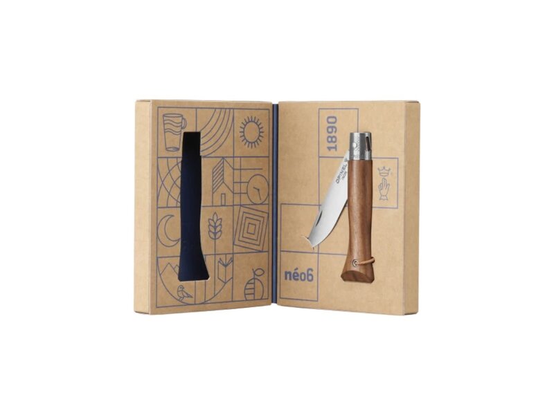 Opinel Néo6 Opiflex met heft in zwart notenhout