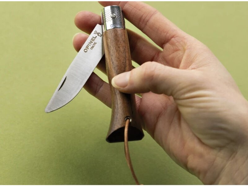 Opinel Néo6 Opiflex met heft in zwart notenhout