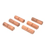 Laguiole en Aubrac steuntjes in acacia hout voor steakmessen