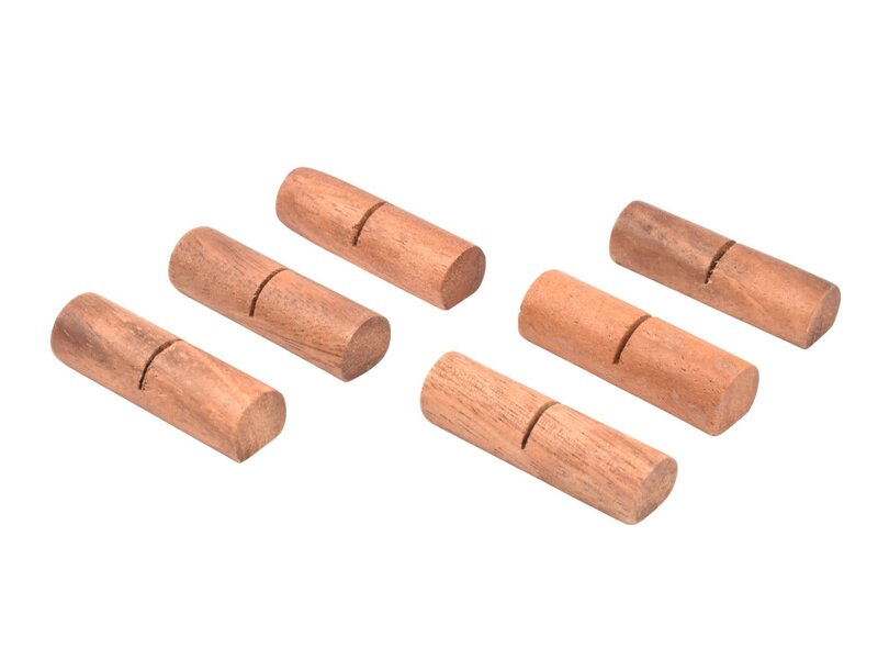 Laguiole en Aubrac steuntjes in acacia hout voor steakmessen