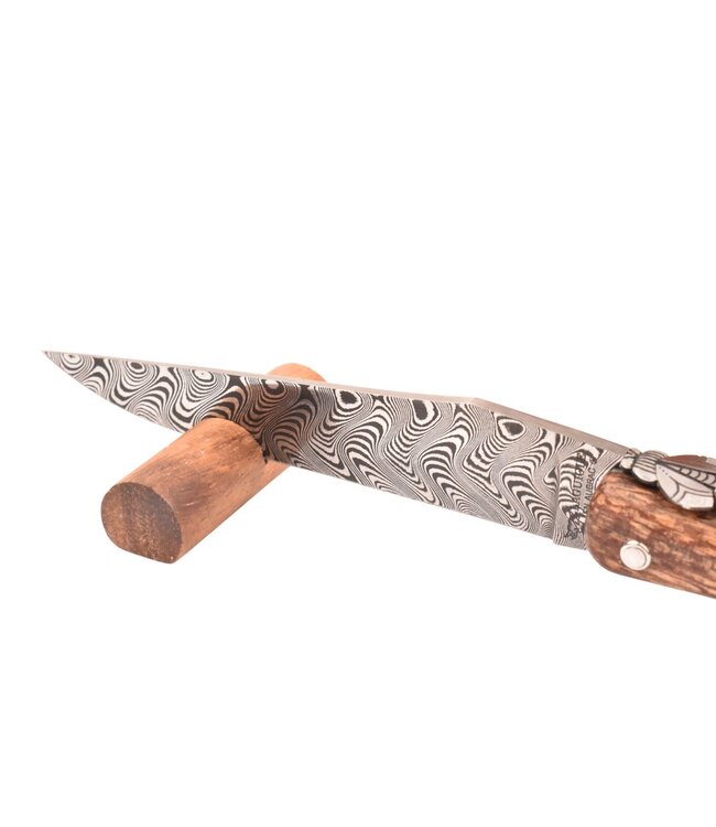 Laguiole en Aubrac steuntjes in acacia hout voor steakmessen