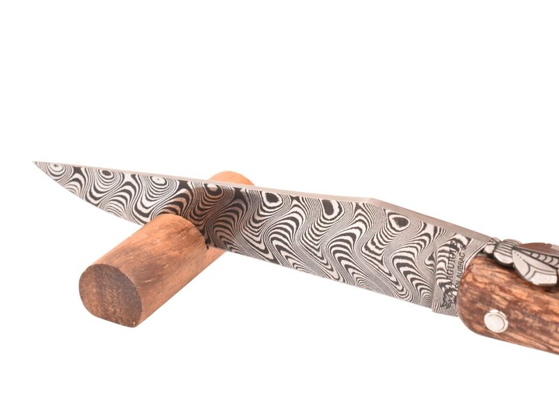 Laguiole en Aubrac steuntjes in acacia hout voor steakmessen