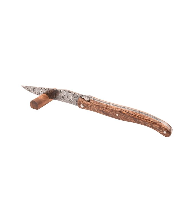 Laguiole en Aubrac steuntjes in acacia hout voor steakmessen