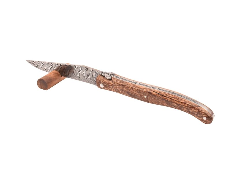 Laguiole en Aubrac steuntjes in acacia hout voor steakmessen