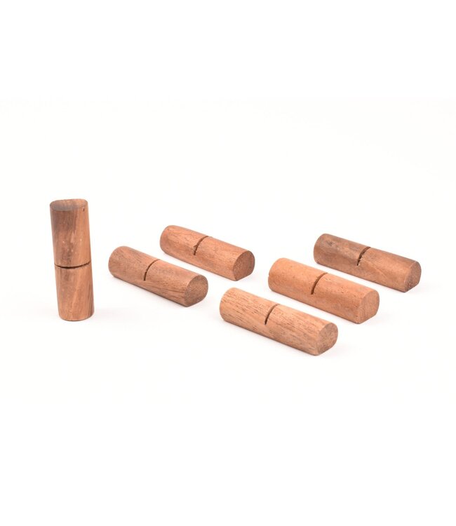 Laguiole en Aubrac steuntjes in acacia hout voor steakmessen