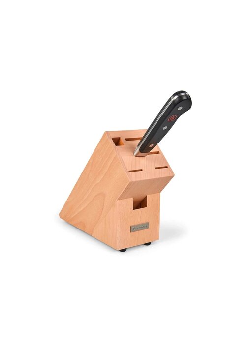 Wusthof promo Classic koksmes 20cm met gratis messenblok beukenhout