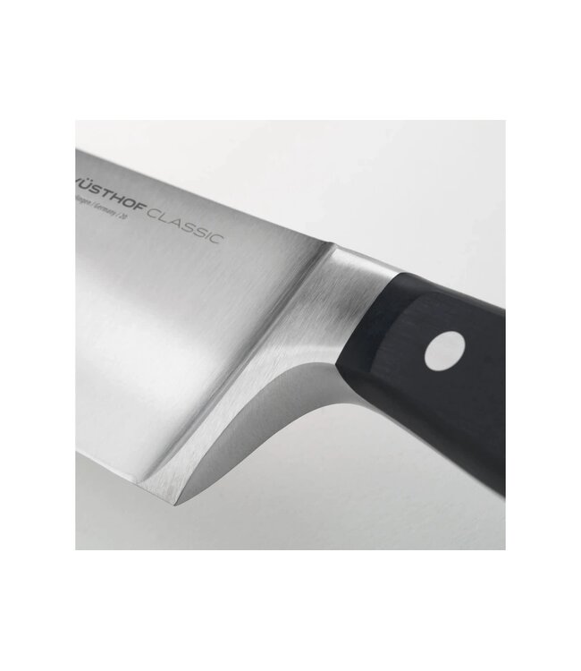 Wusthof promo Classic koksmes 20cm met gratis messenblok beukenhout