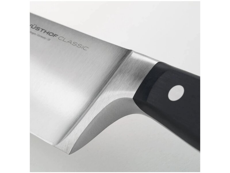 Wusthof promo Classic koksmes 20cm met gratis messenblok beukenhout