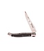 Laguiole en Aubrac 12cm ebbenhout - double platines - glanzend