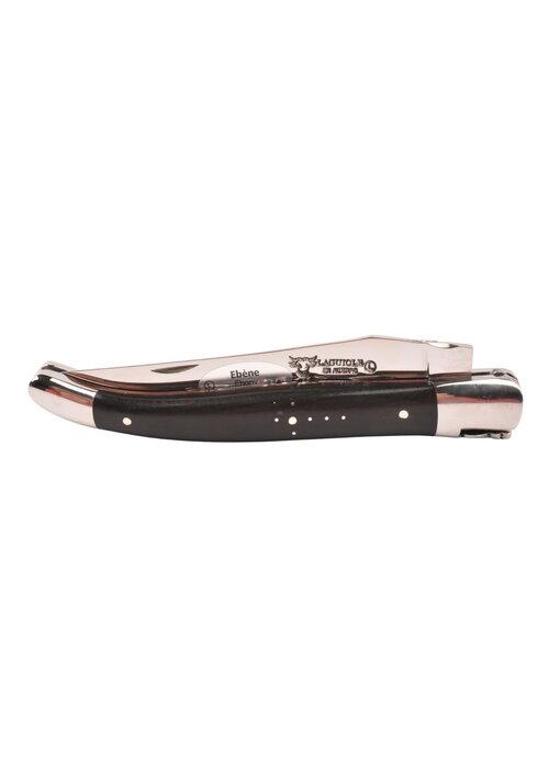Laguiole en Aubrac 12cm ebben- double platines - glanzend