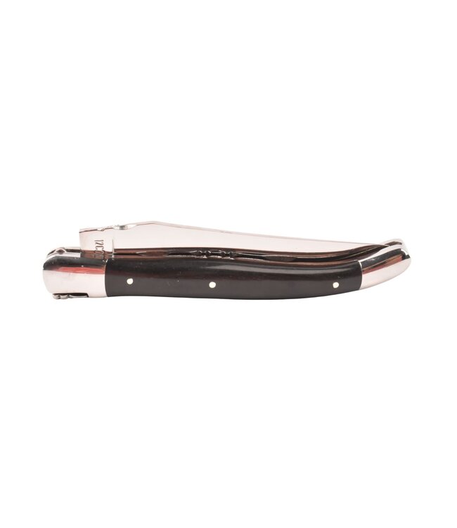 Laguiole en Aubrac 12cm ebbenhout - double platines - glanzend