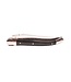 Laguiole en Aubrac 12cm ebbenhout - double platines - glanzend