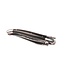 Laguiole en Aubrac 12cm ebbenhout - double platines - glanzend