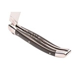 Laguiole en Aubrac 12cm ebben- double platines - glanzend