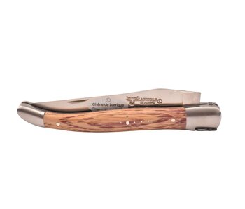 Laguiole en Aubrac 12cm wijnvat eik - double platines - mat