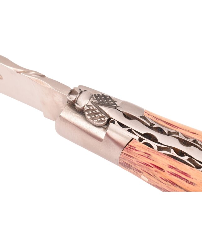 Laguiole en Aubrac 12cm wijnvat eik - double platines - mat