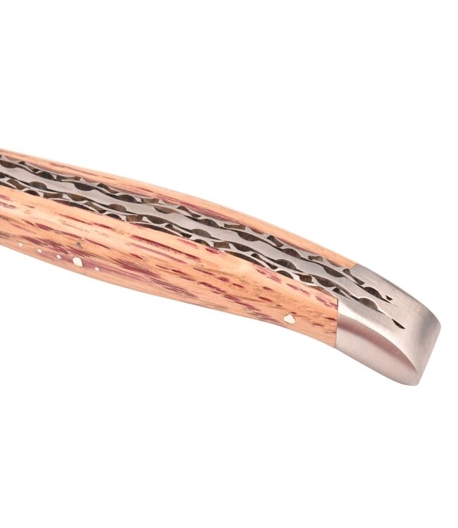 Laguiole en Aubrac 12cm wijnvat eik - double platines - mat