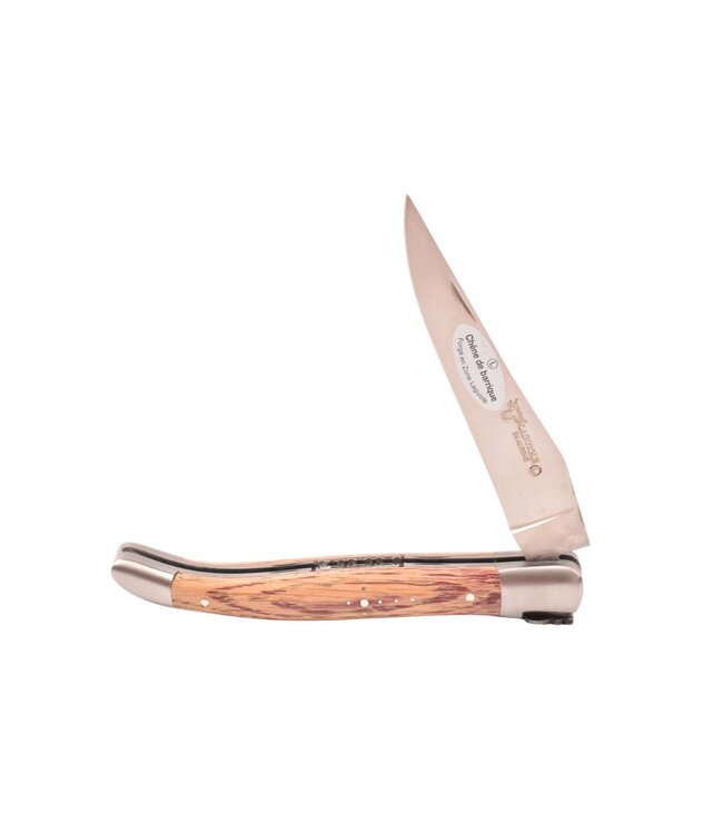 Laguiole en Aubrac 12cm wijnvat eik - double platines - mat