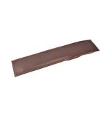 De Messenwinkel bruin lederen messenhoes en beschermer voor één mes van 20cm