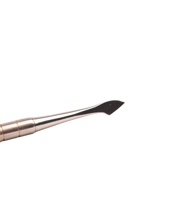 Dreiturm nagelriemduwer & mesje - dubbel intrument klein - RVS