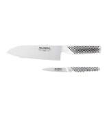 Global G-4615 messenset 2-delig - G-46 santoku 18cm en GSF-15 officemes 8cm