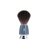 Muhle Rytmo scheerset in blauw edelhars - zeepbakje - Gillette® Fusion5™ - kwast black fibre