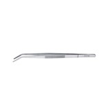 Triangle pincet met gebogen punt 15cm