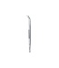 Triangle pincet met gebogen punt rvs - 15cm