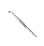 Triangle pincet met gebogen punt 15cm