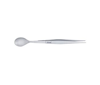 Triangle pincet met proeflepel 17cm