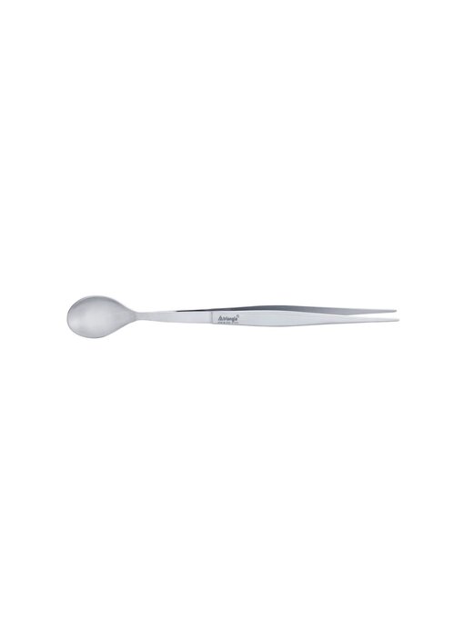 Triangle pincet met proeflepel 17cm
