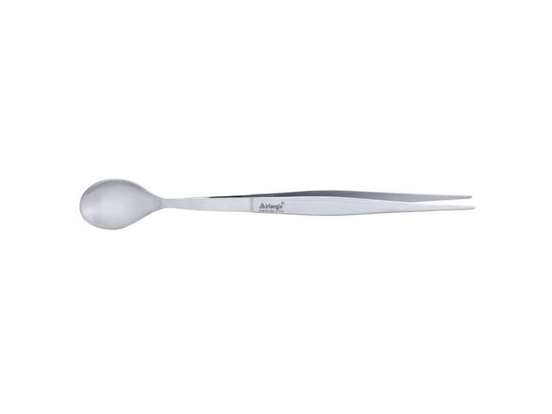 Triangle pincet met proeflepel 17cm