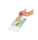 Triangle pincet met proeflepel 17cm Triangle pincet met proeflepel 17cm